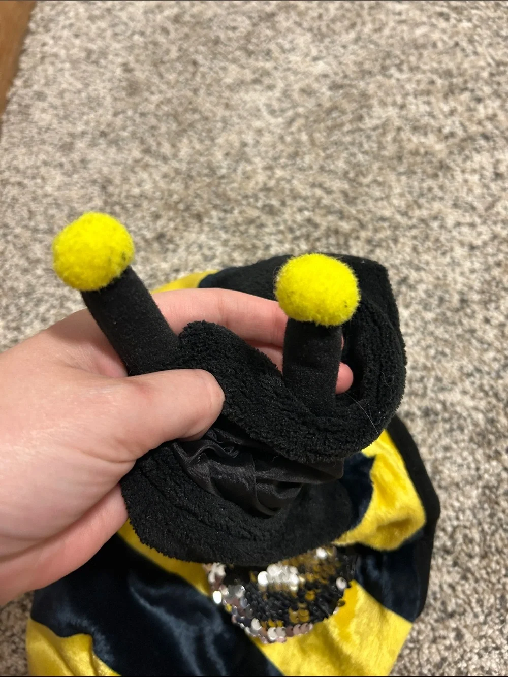 Small Bumblebee Pet Halloween Costume
